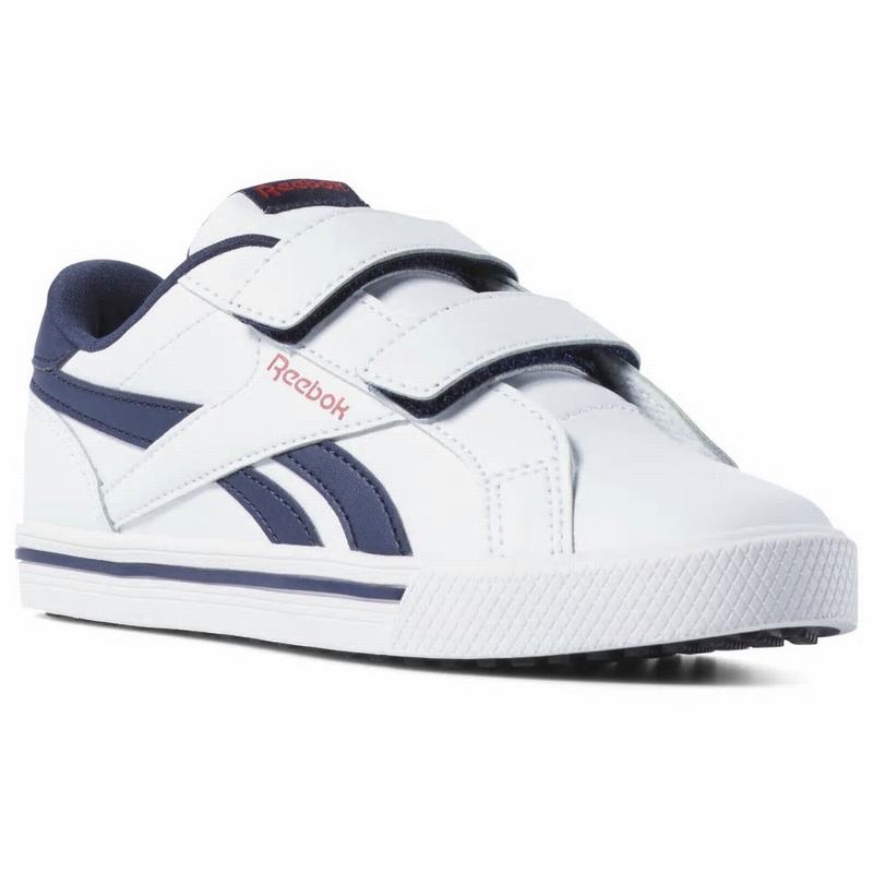 Tenisi Reebok Royal Comp 2l Alt Baieti Albi/Bleumarin/Rosii Romania TO6502IT